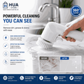 The HUA™ 5-in-1 Electric Cleaning Brush