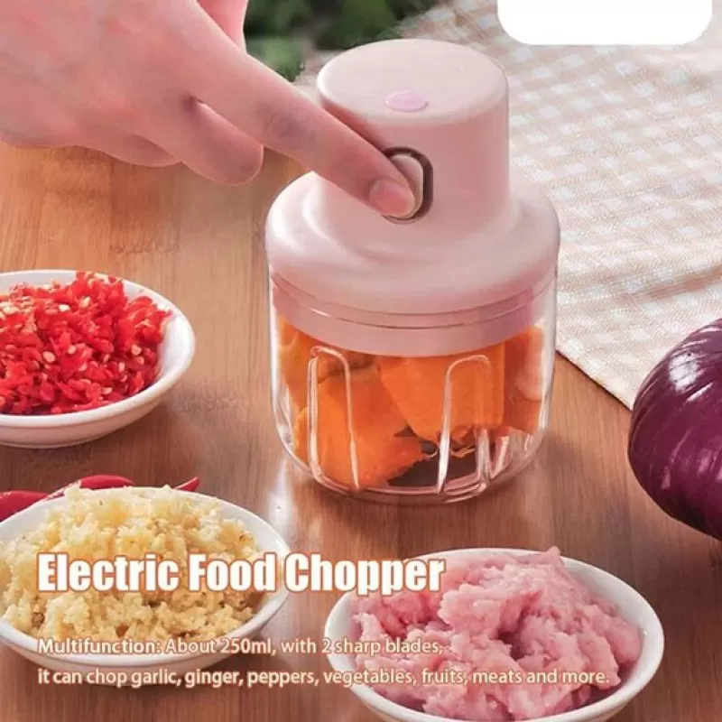 The HUA™ Mini Electric Food Chopper