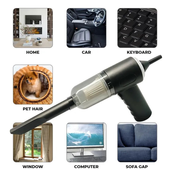 The HUA™ Mini Wireless Vacuum Cleaner