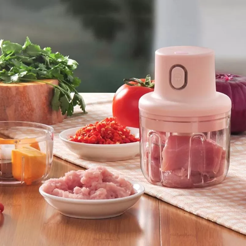 The HUA™ Mini Electric Food Chopper