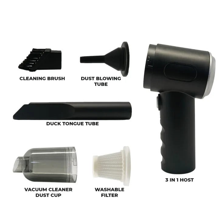 The HUA™ Mini Wireless Vacuum Cleaner