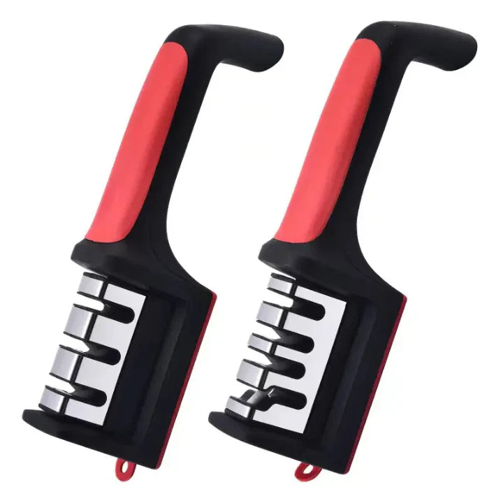 The HUA™ 3-Step Knife Sharpener