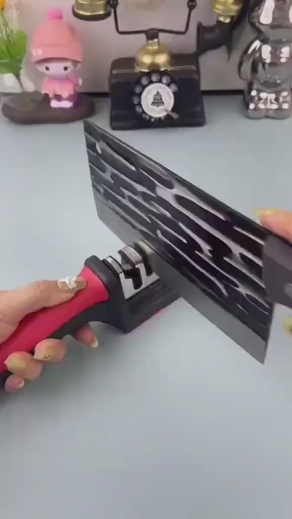 The HUA™ 3-Step Knife Sharpener